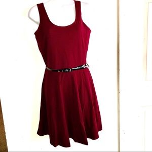 Maya Scoop Neck Skater Dress